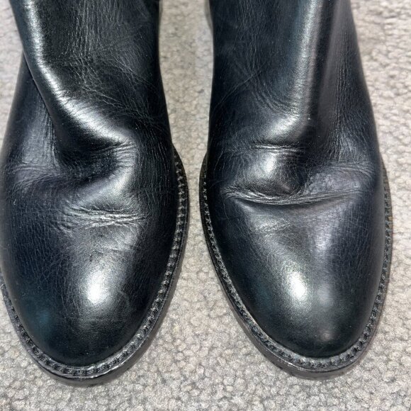 COLE HAAN NIKE AIR Black Leather EVAN CHELSEA Ankle Boot Bootie -Women's 8AA - Picture 3 of 13